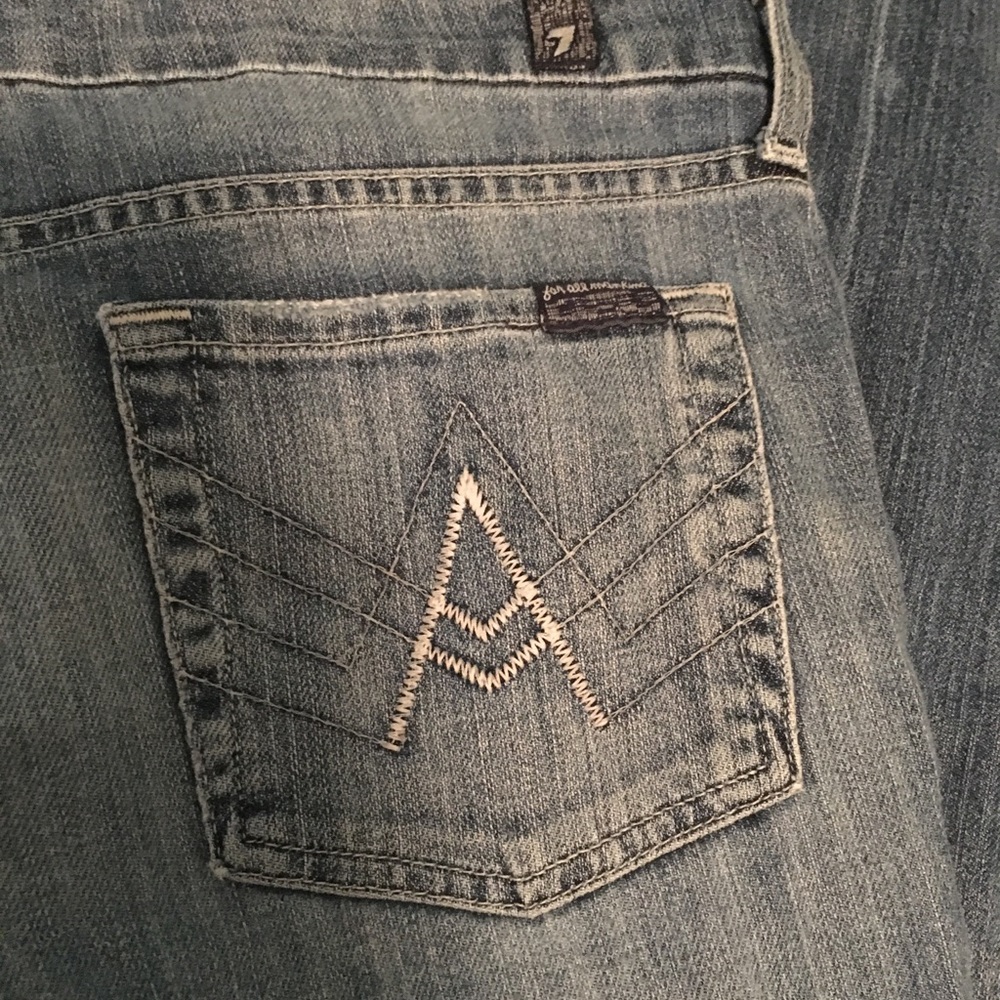 7 For All Man Kind - lightly used jeans.